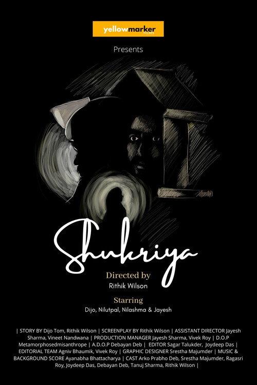 Shukriya 2021 official movie poster