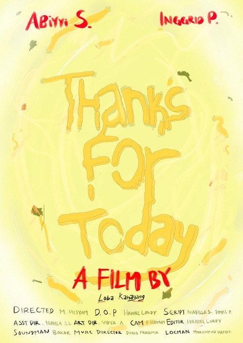 Thanks For Today 2023 official movie poster