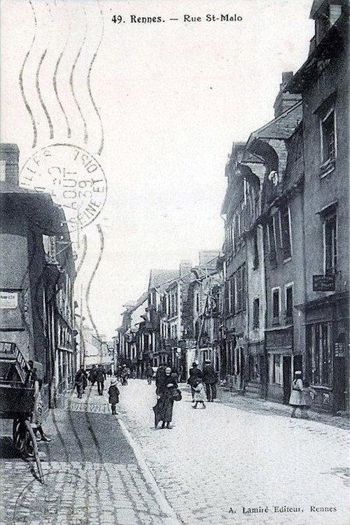 Once upon a time in Saint Malo street 1975 official movie poster