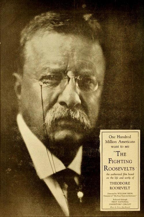 The Fighting Roosevelts 1919 official movie poster