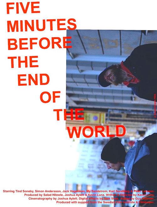 Five Minutes Before the End of the World 2019 official movie poster