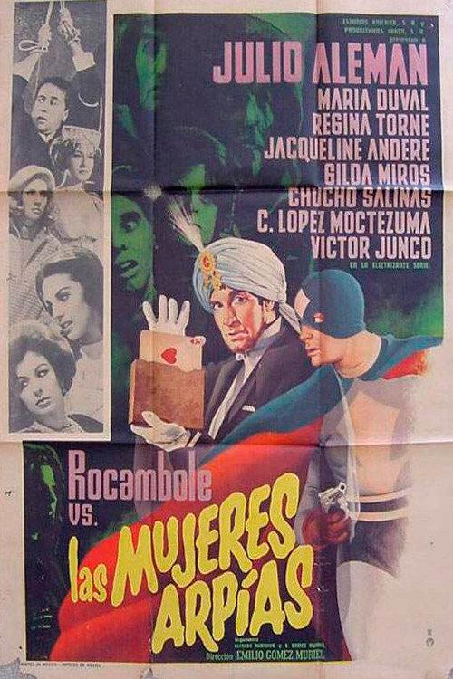 Rocambole vs. the Harpies 1967 official movie poster