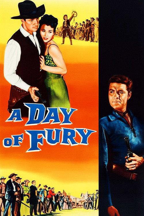 A Day of Fury 1956 official movie poster