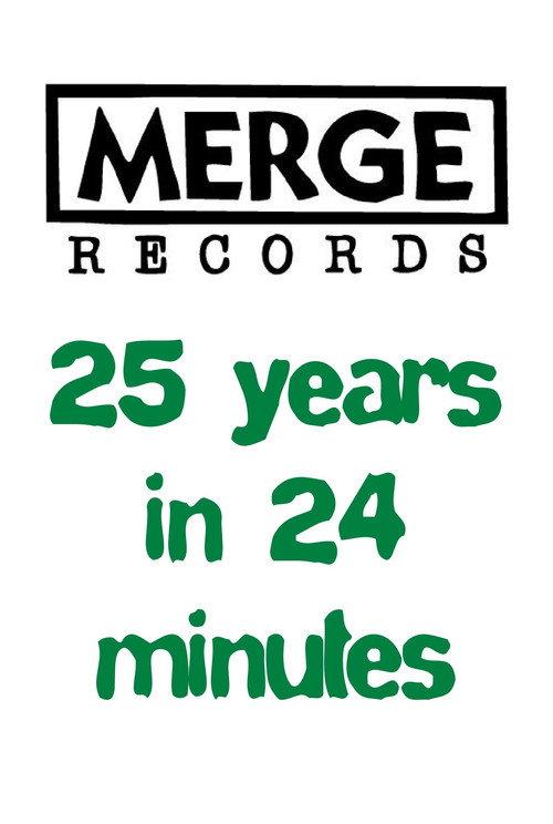 Merge Records: 25 Years in 24 Minutes 2014 official movie poster
