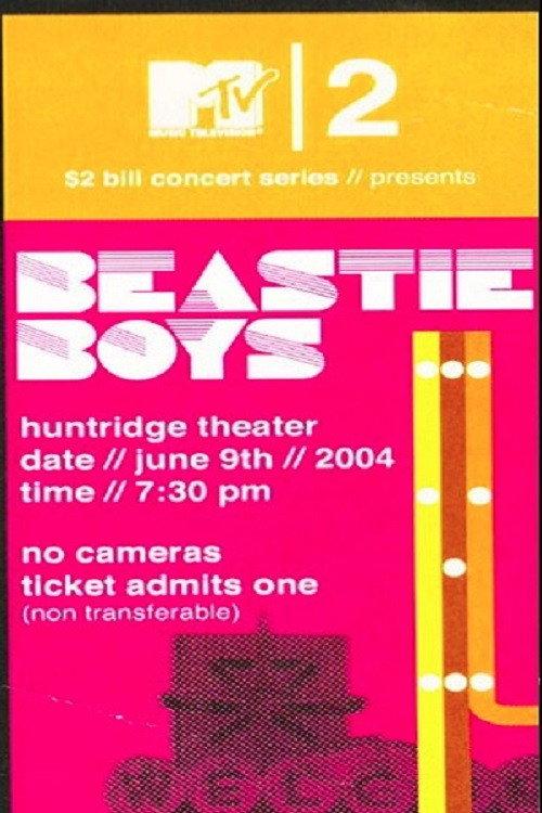 Beastie Boys $2 Bill 2004 official movie poster