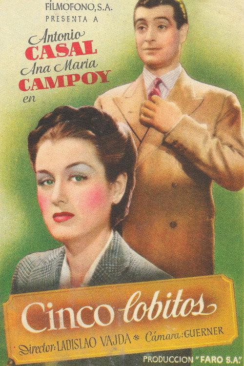 Cinco lobitos 1945 official movie poster