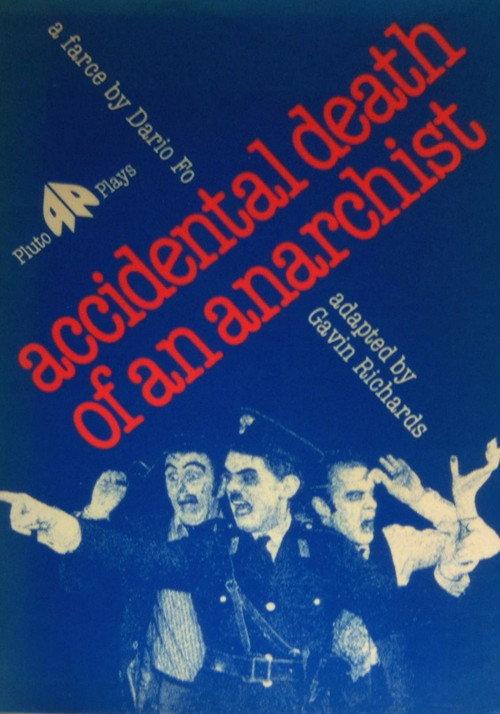 The Accidental Death of an Anarchist 1983 official movie poster