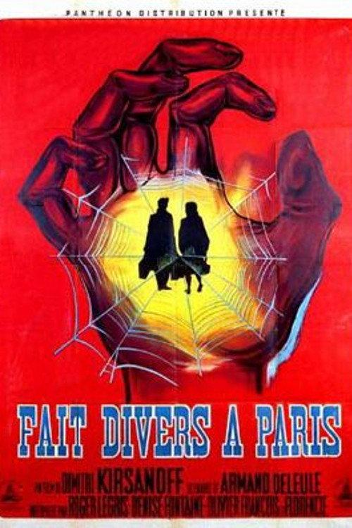 Various Facts About Paris 1950 official movie poster
