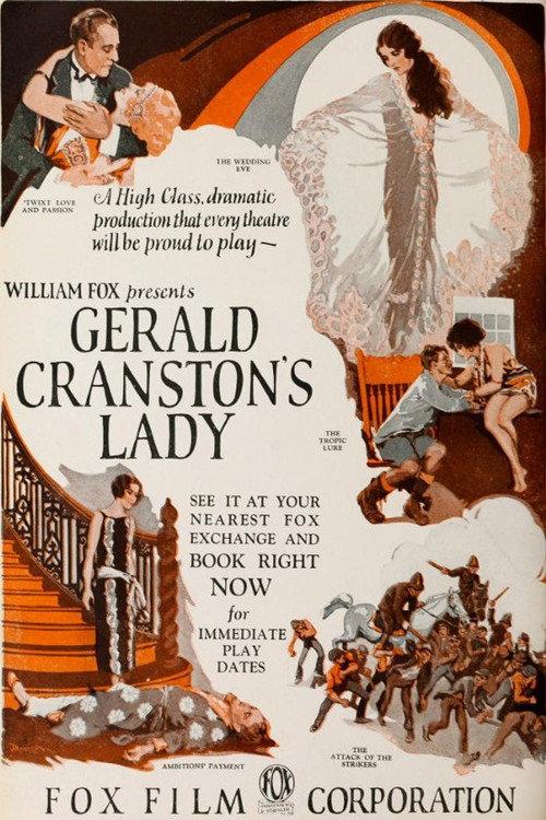 Gerald Cranston's Lady 1924 official movie poster