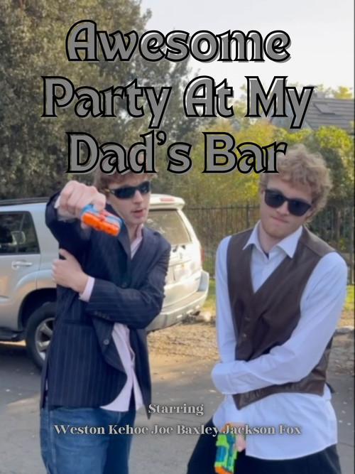 Awesome Party at My Dad's Bar 2025 official movie poster