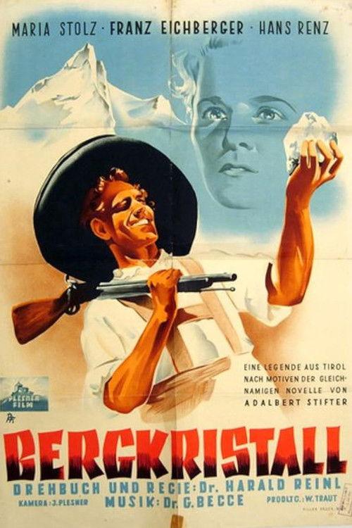 Bergkristall 1949 official movie poster