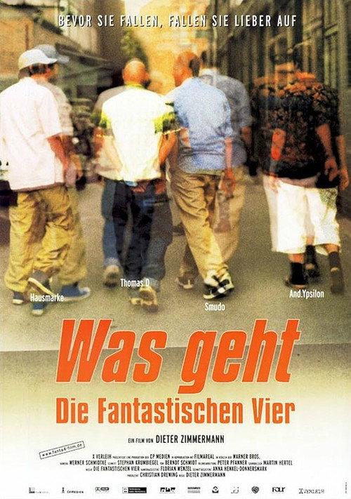 Was geht - Die fantastischen Vier 2001 official movie poster