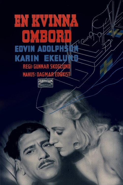 En kvinna ombord 1941 official movie poster