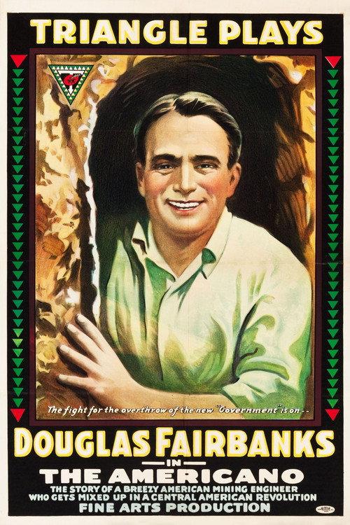 The Americano 1916 official movie poster