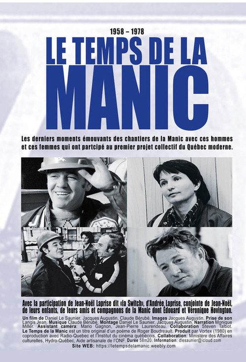 Le temps de la Manic 1980 official movie poster