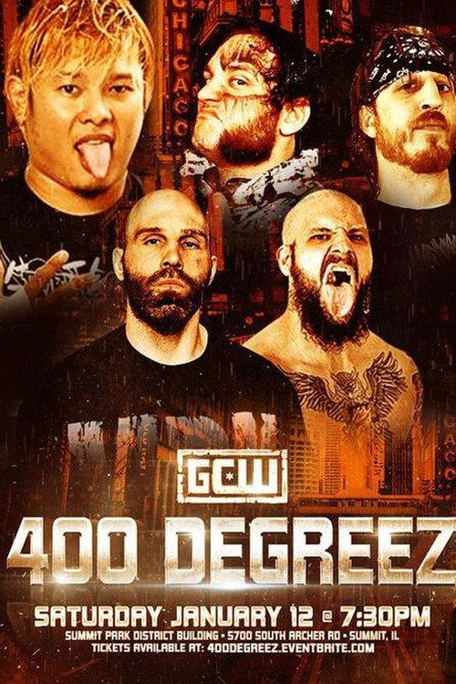GCW 400 Degreez 2019 official movie poster