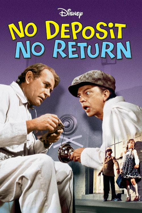 No Deposit, No Return 1976 official movie poster