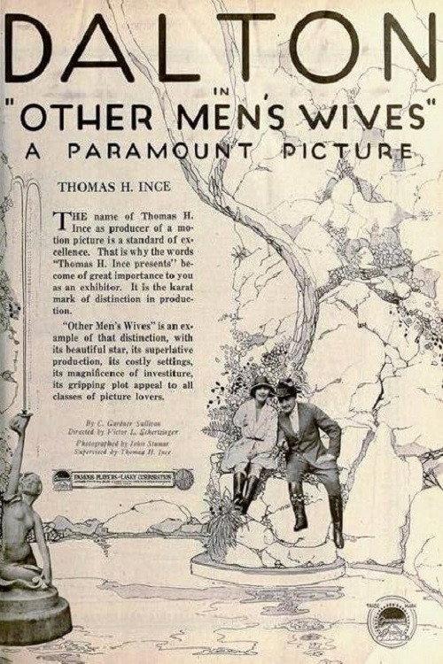 Other Men's Wives 1919 official movie poster