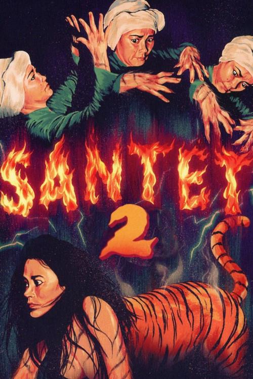 Santet 2: Wanita Harimau 1989 official movie poster