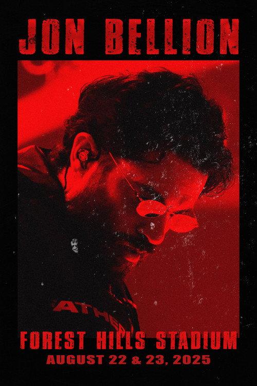JON BELLION - LIVE FROM FOREST HILLS STADIUM 2026 official movie poster