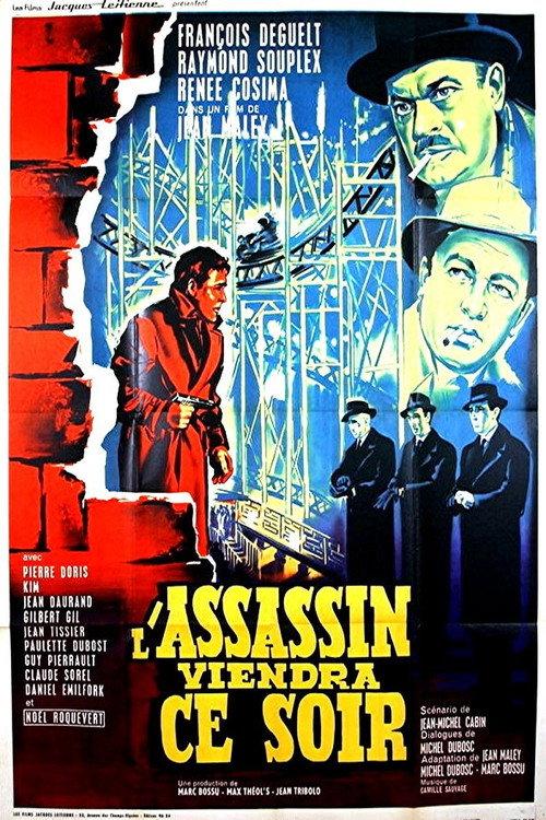 L'assassin viendra ce soir 1964 official movie poster