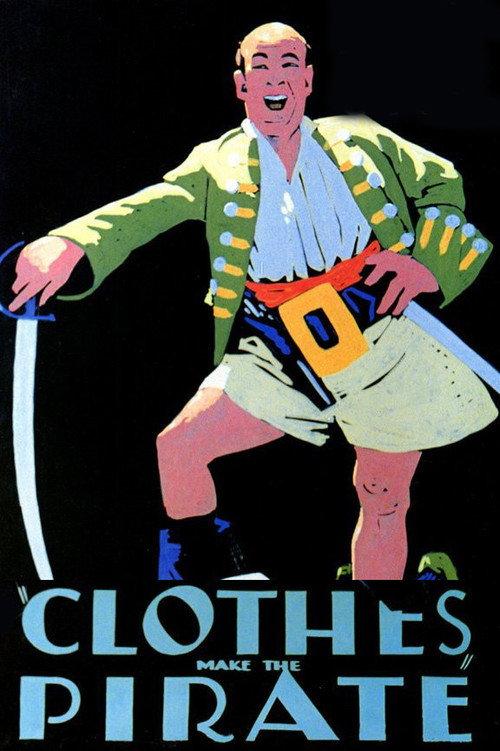 Clothes Make the Pirate 1926 official movie poster