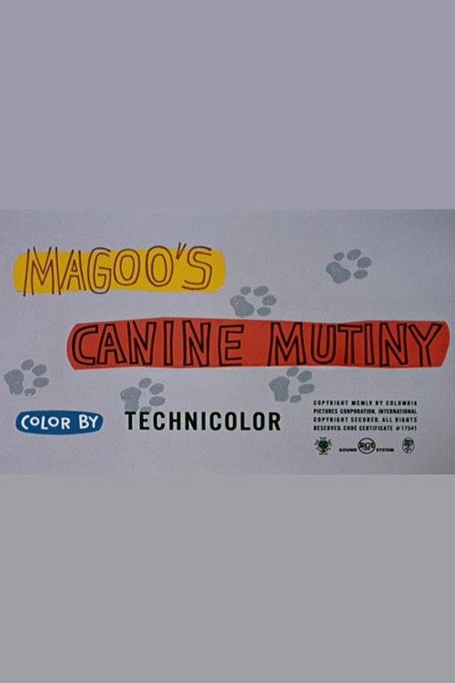 Magoo's Canine Mutiny 1956 official movie poster