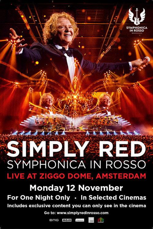Simply Red - Symphonica In Rosso - Live At Ziggo Dome, Amsterdam 2018 official movie poster