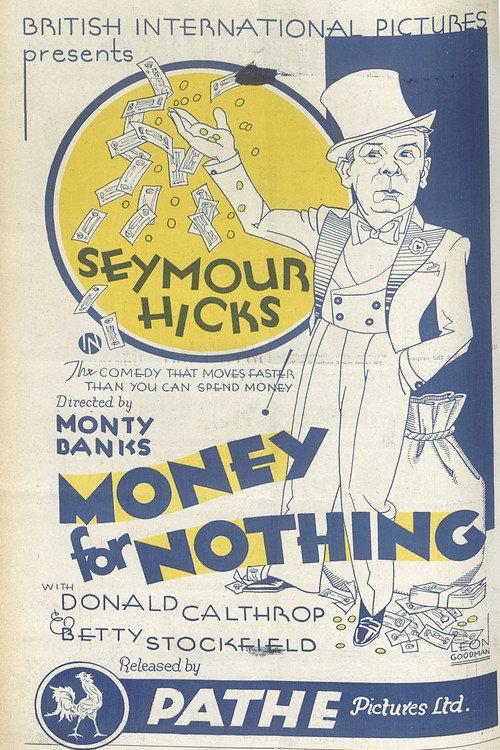 Money for Nothing 1932 official movie poster