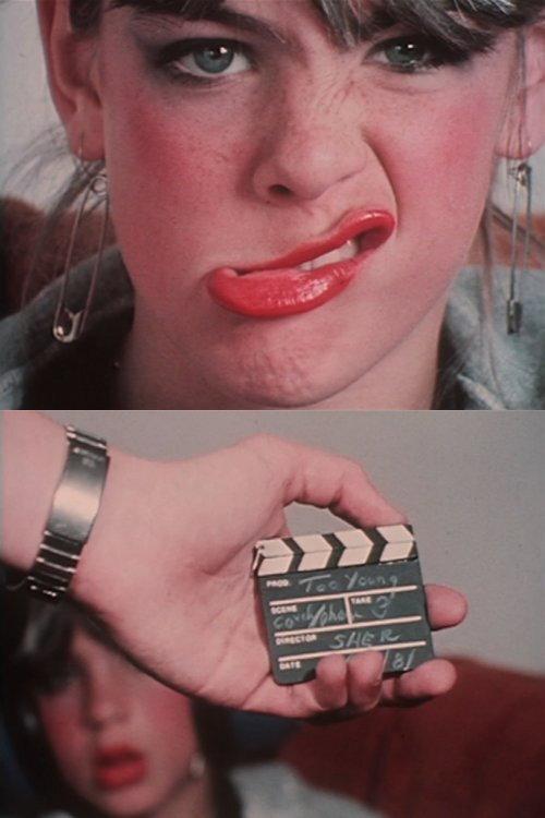 Too Young 1982 official movie poster