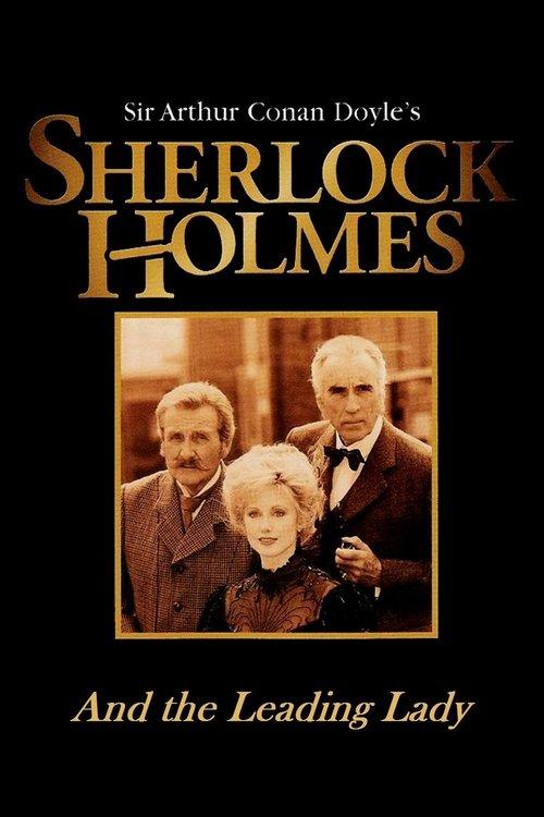Sherlock Holmes and the Leading Lady 1991 official movie poster