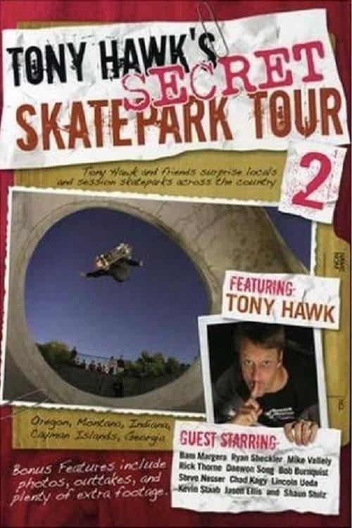 Tony Hawk's Secret Skatepark Tour 2 2007 official movie poster