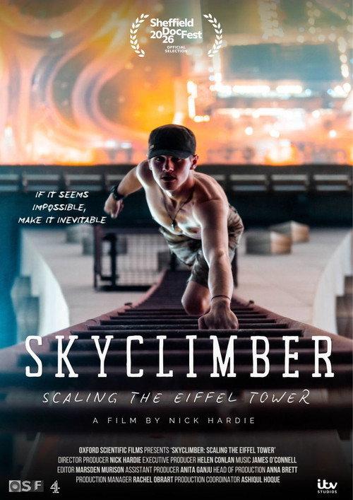 Skyclimber: Scaling the Eiffel Tower 2026 official movie poster