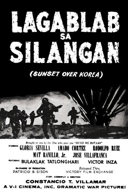 Lagablab sa Silangan 1956 official movie poster