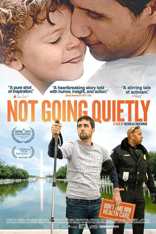 Not Going Quietly 2021 official movie poster