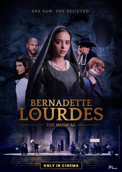 Bernadette of Lourdes:  The Musical 2025 official movie poster