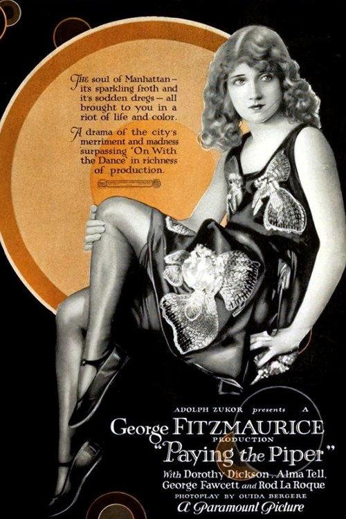 Paying the Piper 1921 official movie poster