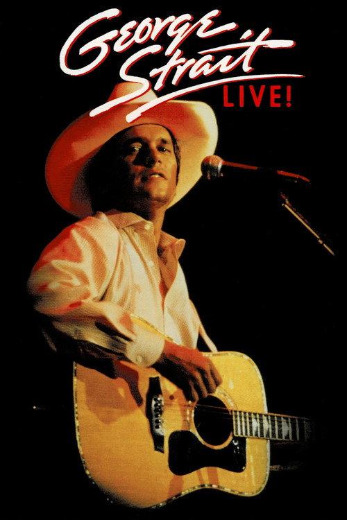 George Strait: Live! 1988 official movie poster