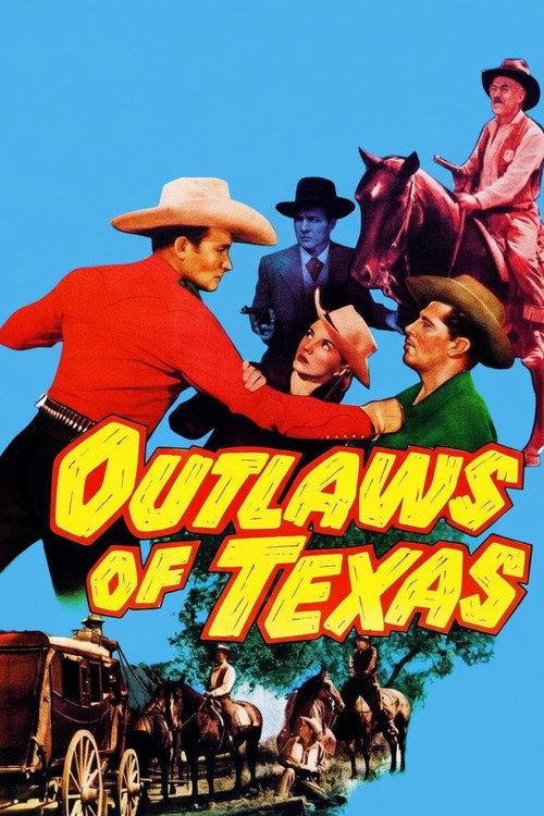 Outlaws of Texas 1950 official movie poster