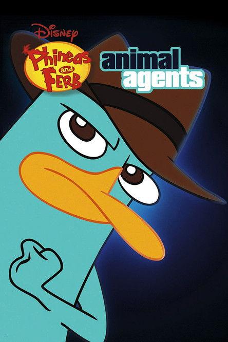 Phineas and Ferb: The Perry Files - Animal Agents 2013 official movie poster