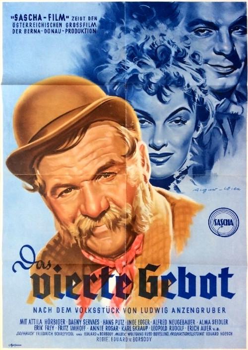 Das vierte Gebot 1950 official movie poster