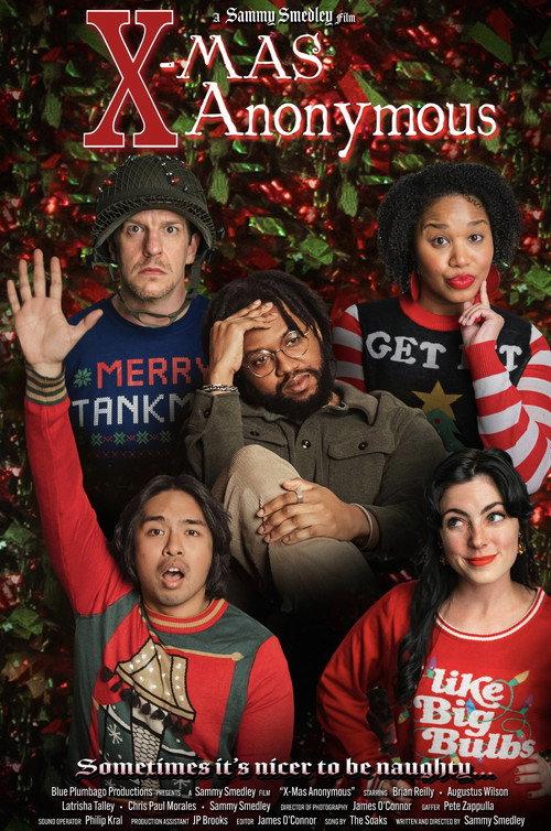 X-Mas Anonymous 2024 official movie poster