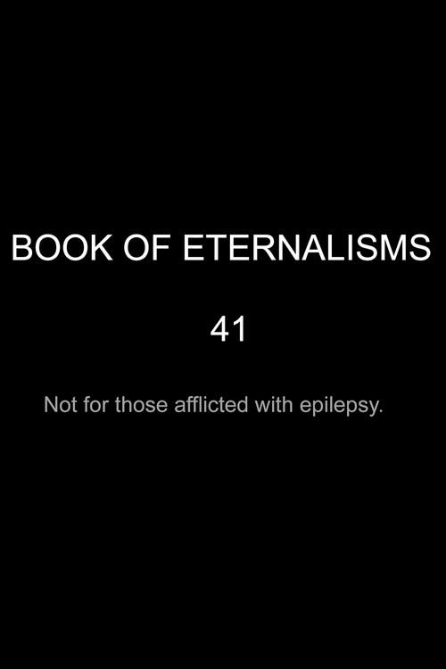 BOOK OF ETERNALISMS 41 2026 official movie poster
