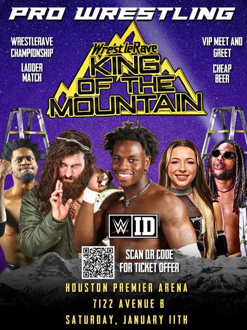 WrestleRave King Of The Mountain 2025 official movie poster