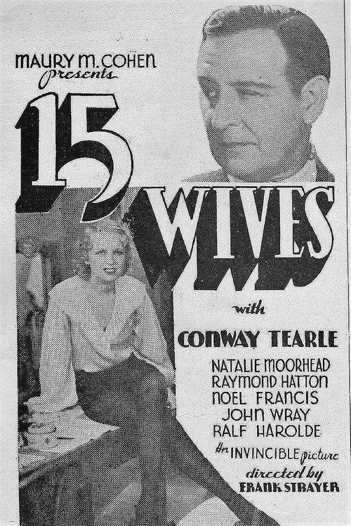 Fifteen Wives 1934 official movie poster