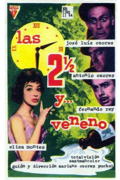 Poison at 2:30 1959 official movie poster
