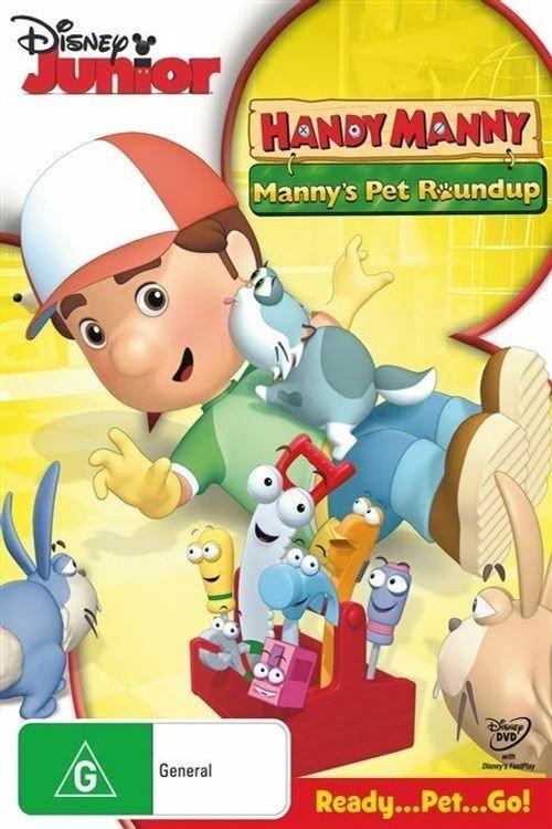 Handy Manny: Manny's Pet Roundup 2008 official movie poster