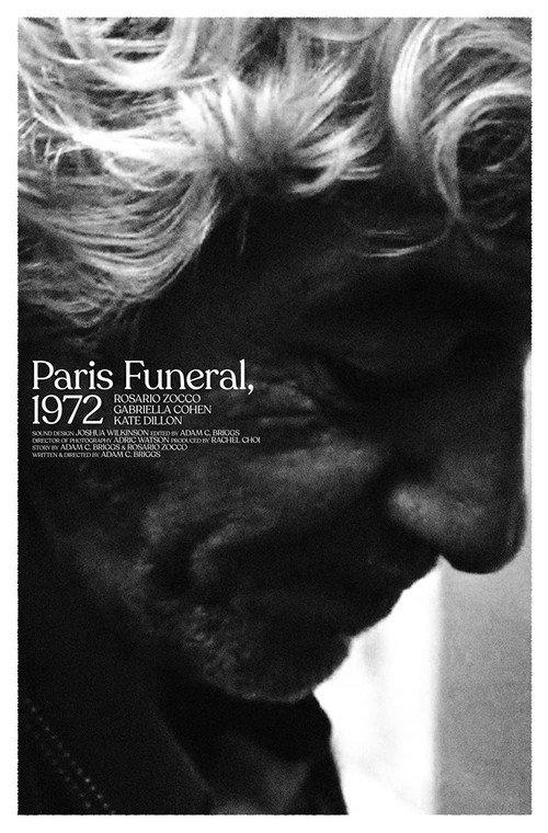Paris Funeral, 1972 2021 official movie poster