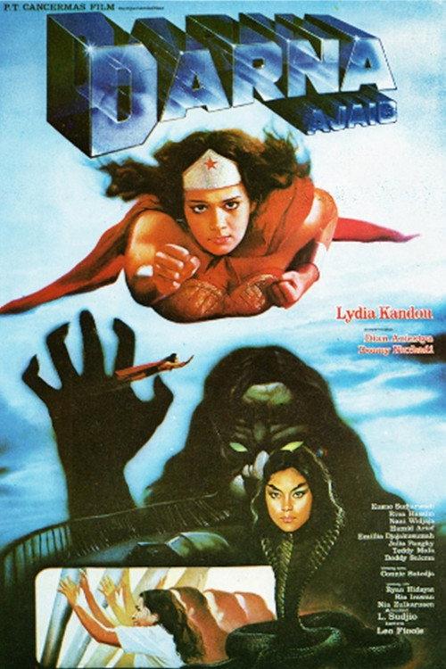 The Amazing Darna 1980 official movie poster
