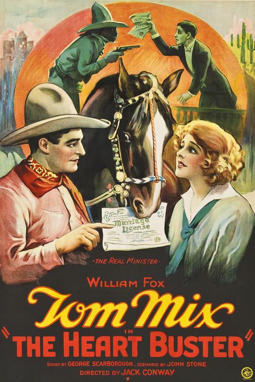 The Heart Buster 1924 official movie poster